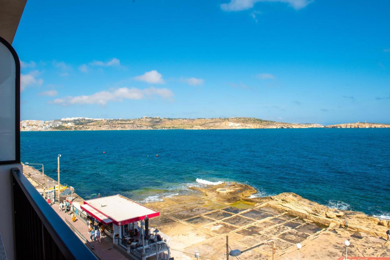 Islet Promenade Seafront 1 Bedroom Apartment With Sea View Balcony By Getawaysmalta St. Paul's Bay Exterior photo