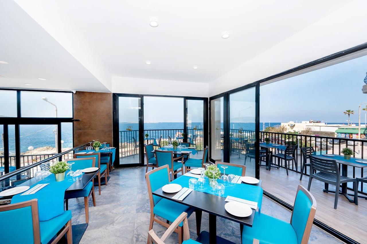 Islet Promenade Seafront 1 Bedroom Apartment With Sea View Balcony By Getawaysmalta St. Paul's Bay Exterior photo